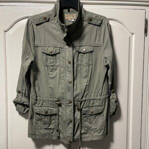 Ashley Utility Jacket Size L  Army Green